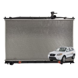 Radiador Para Hyundai Santa...