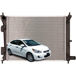 Radiador Hyundai I-25 / Kia...